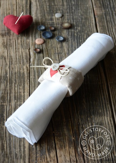 portatovaglioli cuori country